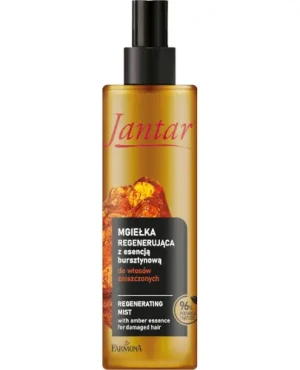 Jantar Mgiełka regenerująca z esencją bursztynową do włosów zniszczonych, 200 ml