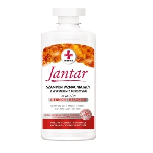 Jantar medica Szampon wzmacniający do włosów cienkich i rzadkich, 330 ml