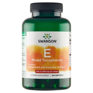 SWANSON Witamina E miesz.400IU - 250kaps.