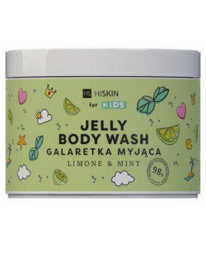 Hiskin Kids Galaretka do kąpieli zielona, 150 ml 