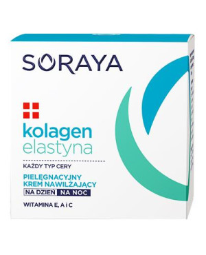 SORAYA KOLAGEN+ELASTYNA Pielęgnacyjny krem nawilżający, 50 ml