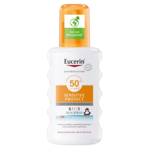 Eucerin Sun Protection Sensitive Protect Kids, Spray dla dzieci ochronny SPF 50+, 200 ml