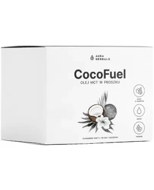 CocoFuel, Olej MCT w proszku, 30 saszetek