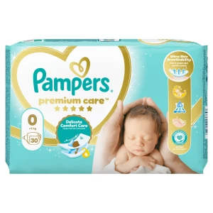 Pampers pieluchy Premium Care New Born, 30 sztuk pieluszek
