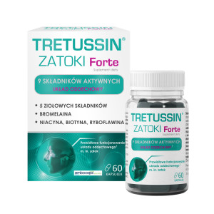 Tretussin Zatoki Forte, 60 kapsułek