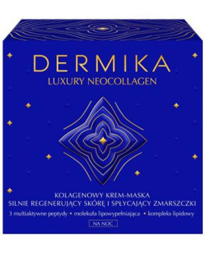 Dermika Luxury Neocollagen Kolagenowy Krem-Maska na noc, 50 ml