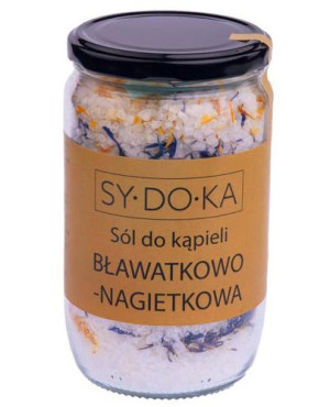 Sydoka Sól do kąpieli Bławatkowo-nagietkowa, 800 g