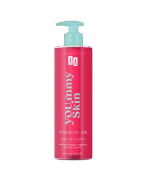AA YOU.mmy Skin Raspberry Zen Multinawilżający olejkowy żel pod prysznic, 400 ml