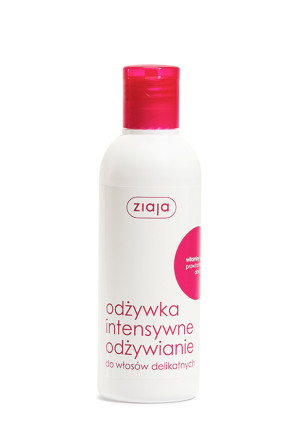 Ziaja, odżywka intensywne odżywianie do włosów delikatnych, 200 ml