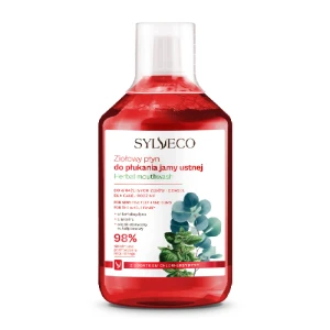 Sylveco, Ziołowy płyn do płukania jamy ustnej z chlorheksydyną, 500 ml