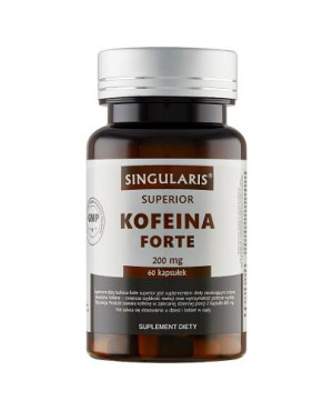 Singularis Superior Kofeina Forte 200 mg - 60 kaps. - cena, opinie, właściwości