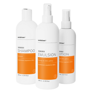 Verdelove Seborh Zestaw Szampon, 200 ml + Emulsja do skóry głowy, 200 ml + Płyn do skóry głowy, 150 ml