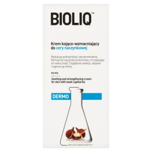 BIOLIQ DERMO Krem kojąco-wzmacniający do cery naczynkowej, 50 ml