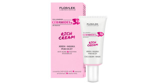 Ceramides. 3D Rich Cream, Krem-maska pod oczy anti-aging odżywia regeneruje, 30 ml