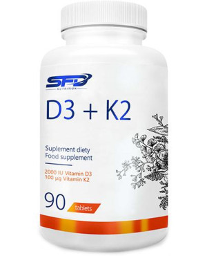 SFD D3 + K2, tabletki, 90 sztuk