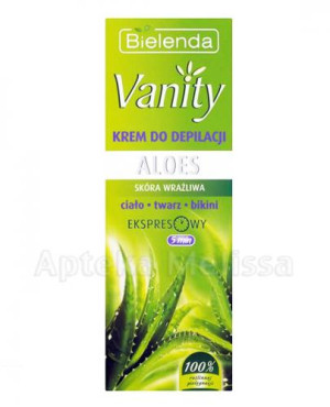 BIELENDA VANITY Krem do depilacji z aloesem - 100 ml