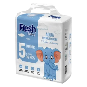 Fresh Baby Aqua Premium 5 Junior, pieluszki, 16 sztuk