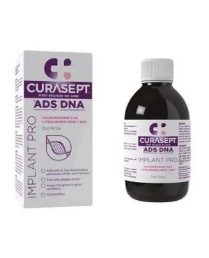 Curasept ADS DNA Implant Pro, płyn do płukania jamy ustnej, 200 ml