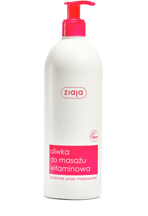 ZIAJA Oliwka witaminowa do masażu - 500 ml
