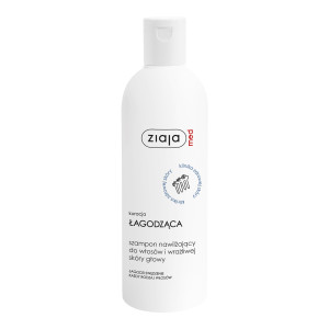 Ziaja Med Kuracja Łagodząca Szampon nawilżający do włosów i wrażliwej skóry głowy, 300 ml