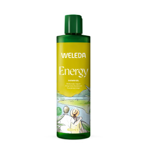 Weleda Energy, żel pod prysznic z imbirem, 400 ml