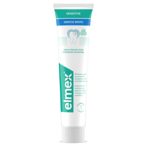 Elmex Sensitive Whitening, pasta do zębów wybielająca, 75 ml
