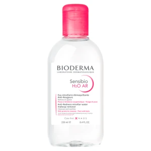Bioderma Sensibio H2O AR Woda micelarna do oczyszczania skóry i demakijażu dla skóry wrażliwej i naczynkowej, 250 ml