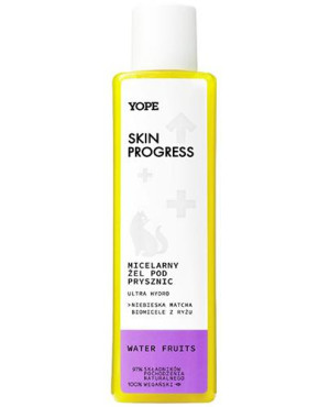 Yope Skin Progress Micelarny Żel pod prysznic Ultra Hydro - Water Fruits, 200 ml