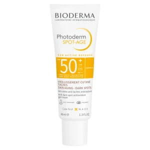 Bioderma Photoderm Spot Age SPF 50+, Antyoksydacyjny Krem przeciw przebarwieniom, 40 ml