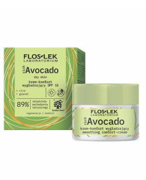 Floslek Krem-Komfort wygładzający SPF 15 na dzień, 50 ml