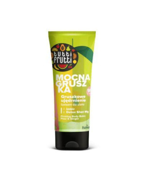 Tutti Frutti Ujędrniający balsam do ciała Gruszka i Imbir + Detox Shot Mg, 200 ml