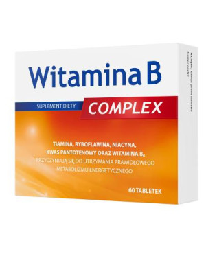 Witamina B Complex, tabletki, 60 sztuk