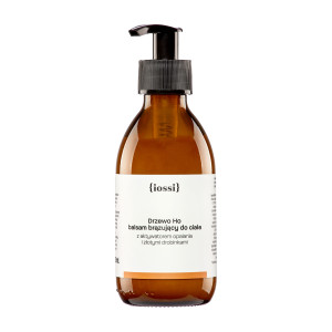 Iossi, Drzewo Ho balsam brązujący do ciała z aktywatorem opalania i złotymi drobinkami, 190 ml