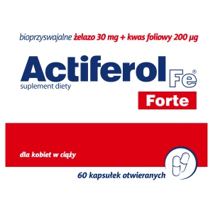 Actiferol Fe Forte, kapsułki otwierane, 60 sztuk