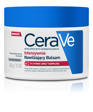 Cerave, Intensywnie Nawilżający Balsam do ciała dla skóry bardzo suchej i szorstkiej, 340 g