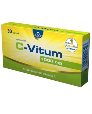 C-Vitum 1000 mg, kapsułki, 30 sztuk