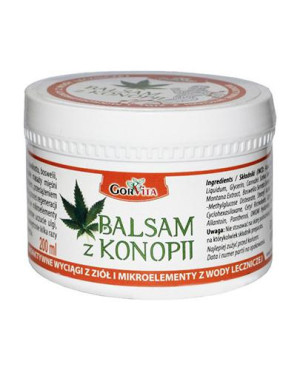 Gorvita Balsam z konopii CBD 5%, 200 ml - cena, opinie, właściwości