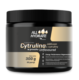 ALLHydrate, Cytrulina (jabłczan l-cytruliny) 300 g, proszek, 60 porcji
