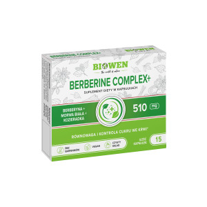 Biowen, Berberine Complex+, kapsułki, 15 sztuk