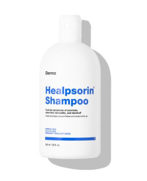 Dermz HEALPSORIN, Szampon na łuszczycę i ŁZS, 500 ml