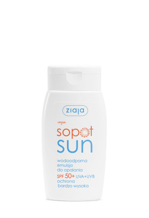 Ziaja Sopot Sun wodoodporna emulsja do opalania SPF50+ 125 ml