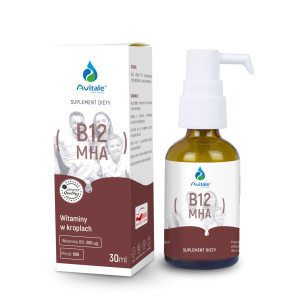Avitale, Witamina B12 MHA 200 uq, 30 ml