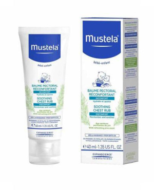MUSTELA BEBE Kojący balsam do nacierania klatki piersiowej - 40 ml