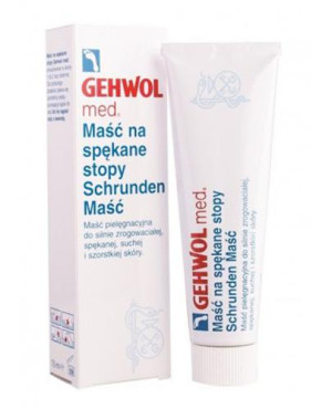 Gehwol med Schrunden Maść na spękane stopy, 125 ml