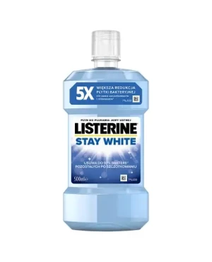 Listerine Stay White płyn do płukania jamy ustnej, 500 ml