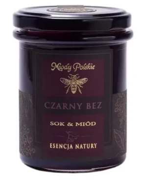 Miody Polskie Sok & Miód Czarny Bez 250 g