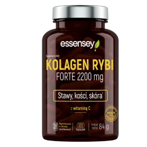 Essensey, Kolagen Rybi Forte 2200 mg, kapsułki, 120 sztuk