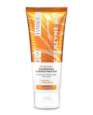 Vianek Hero Coenzyme Q10, Maseczka do twarzy całonocna z koenzymem Q10, 75 ml
