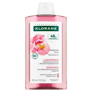 Klorane Szampon z organiczną piwonią, 400 ml