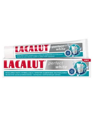 Lacalut Perfect White Pasta do zębów, 75 ml